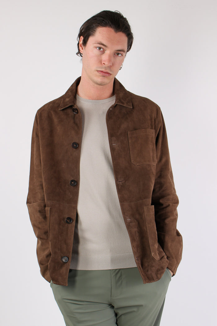 Giacca Suede Cappuccino-7