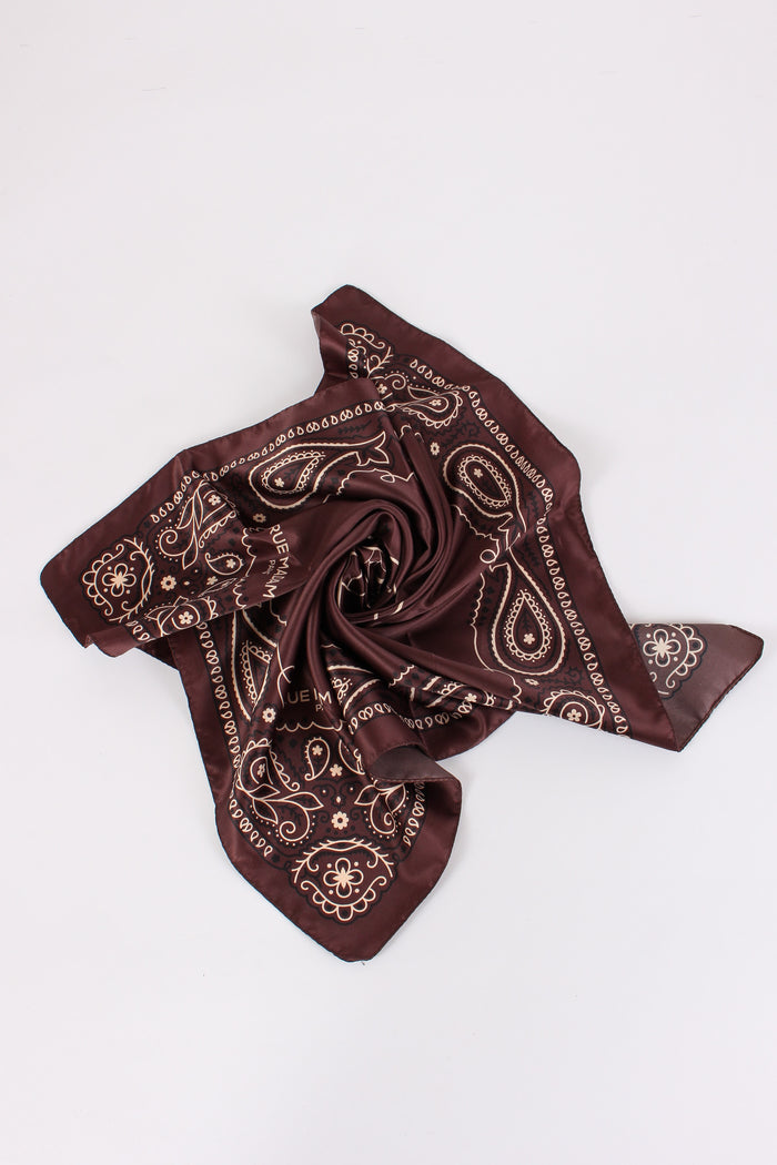 Foulard Fantasia Bandana Brown-2