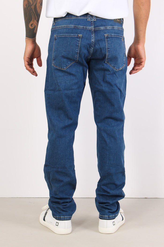 Denim Regular Denim Scuro-4