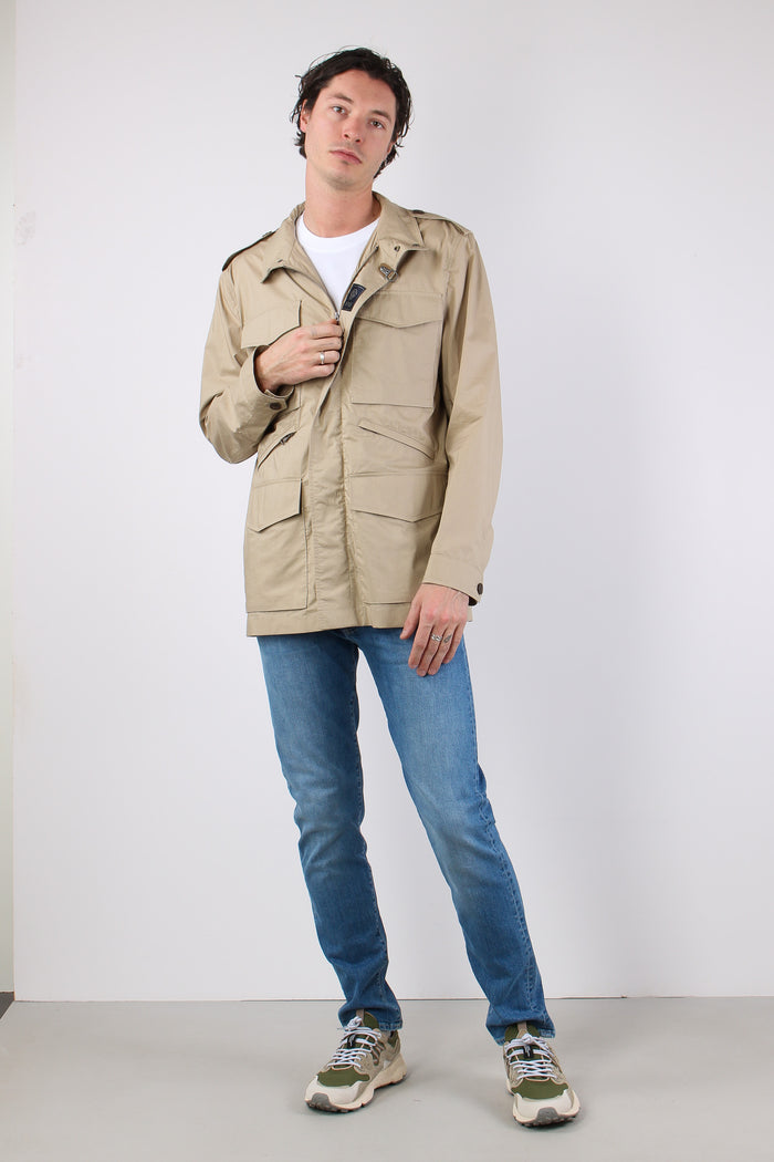 Feel Jacket Canvas Sabbia-5