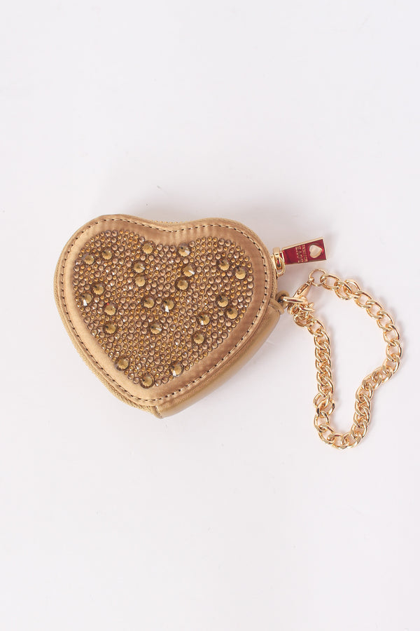 Portamonete Cuore Strass Champagne-2