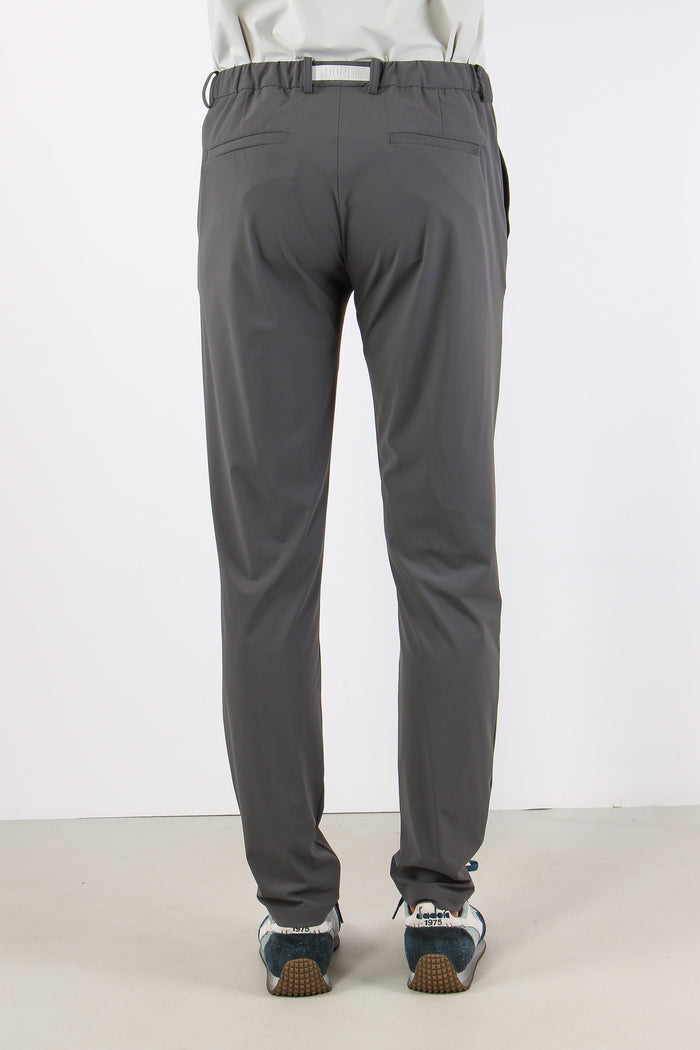 Pantalone Regular Cinturino Asfalto-4