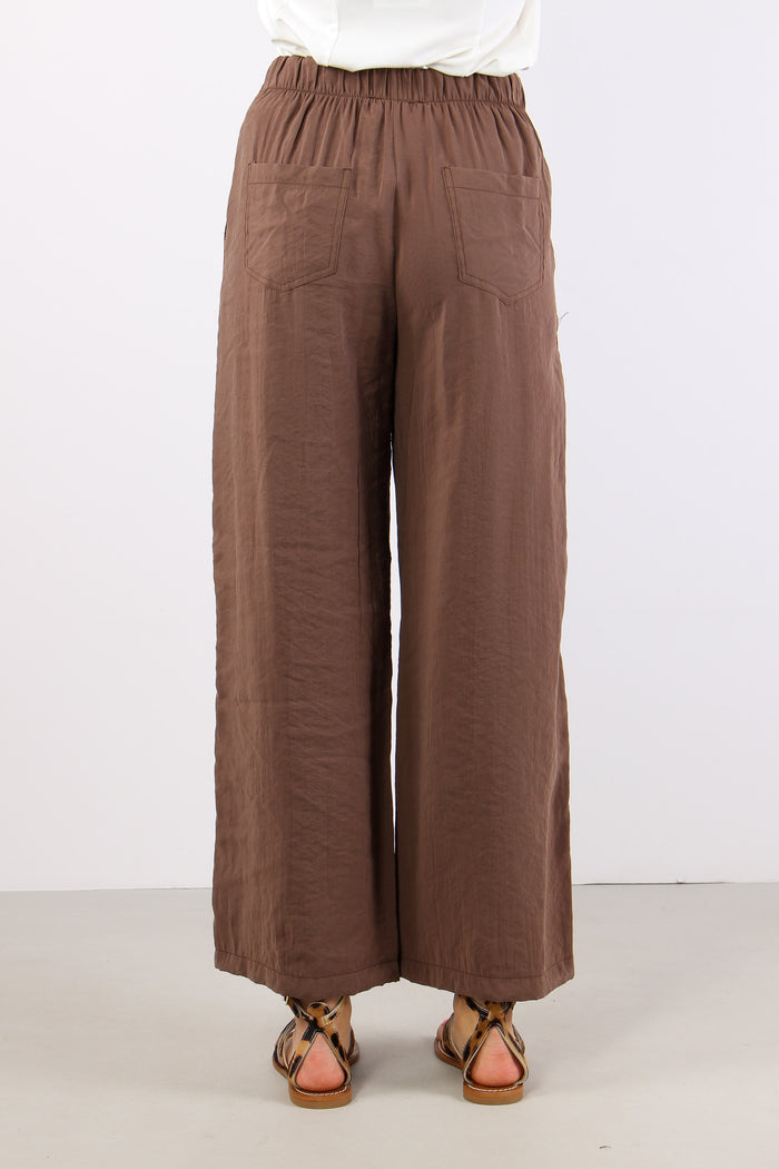 Pantalone Banda Gros Laterale Cacao-4