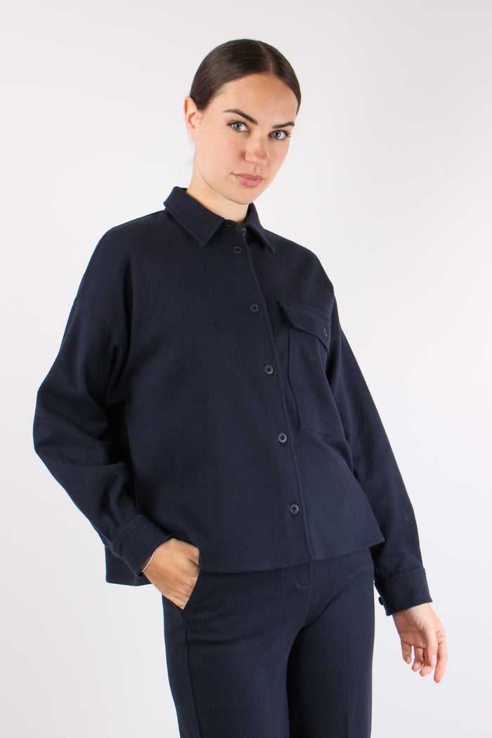 Nancy Camicia Pesante Jersey Blu-4