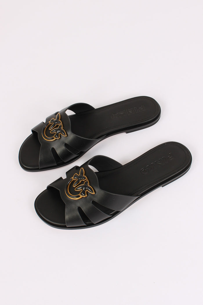 Ciabatta Pelle Fascie Black-4