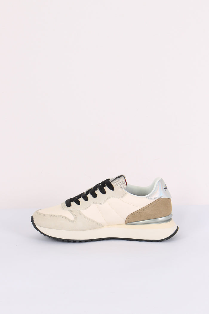 Sneakers Stargirl Strass Logo Bianco-6