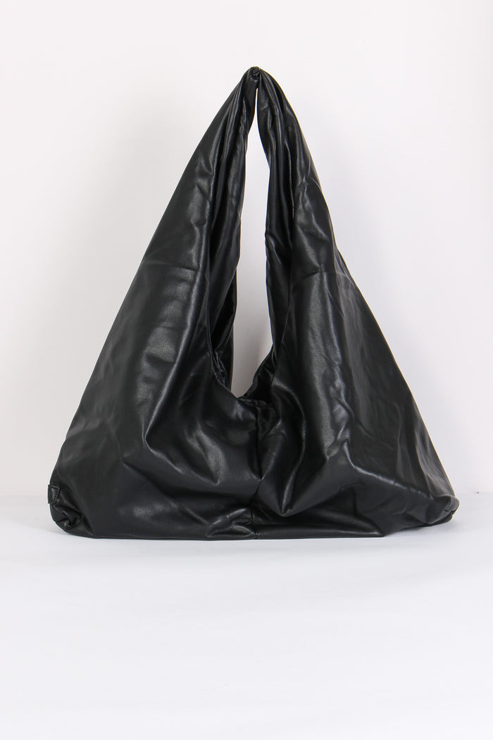 Sacca Ecopelle Grande Nero