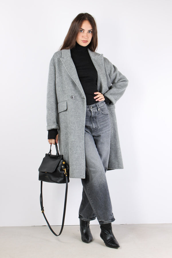 Cappotto Doppiopetto Sfoderato Stone