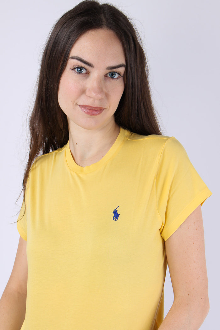 T-shirt Manica Corta Basica Yellow-7
