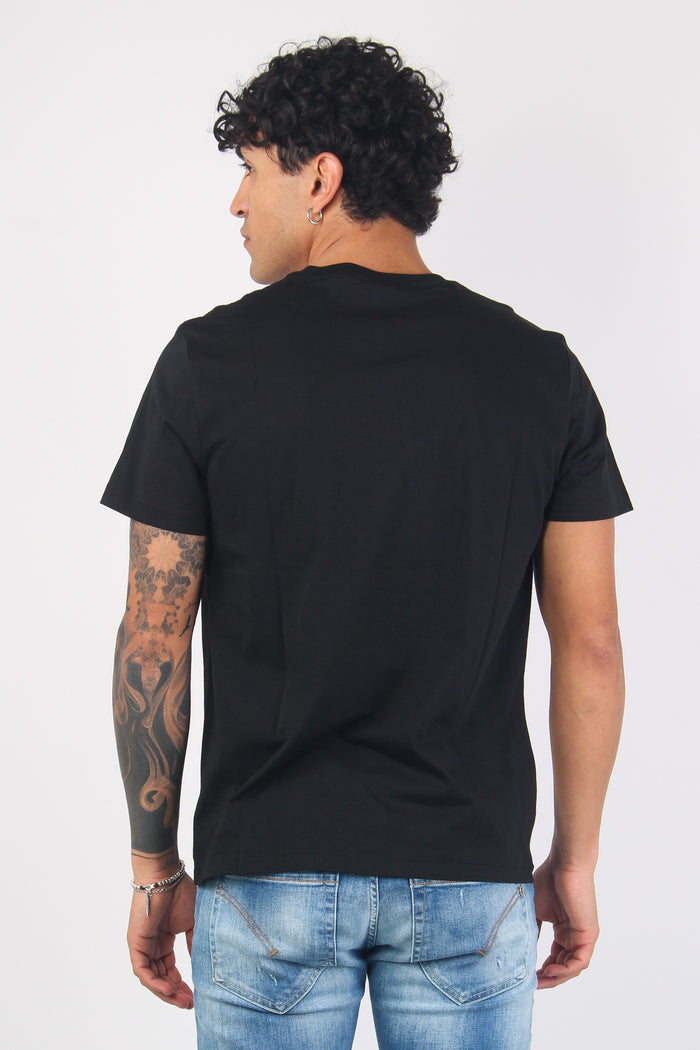 T-shirt Cotone Underwear Black-3