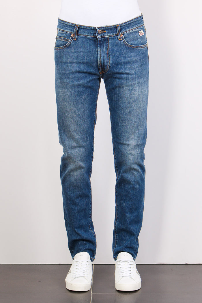 Denim Slim Fit Denim Medio-2