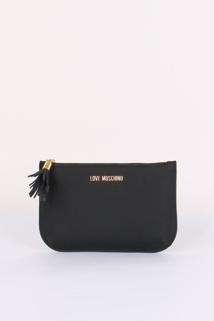 Busta Zip Nappina Nero