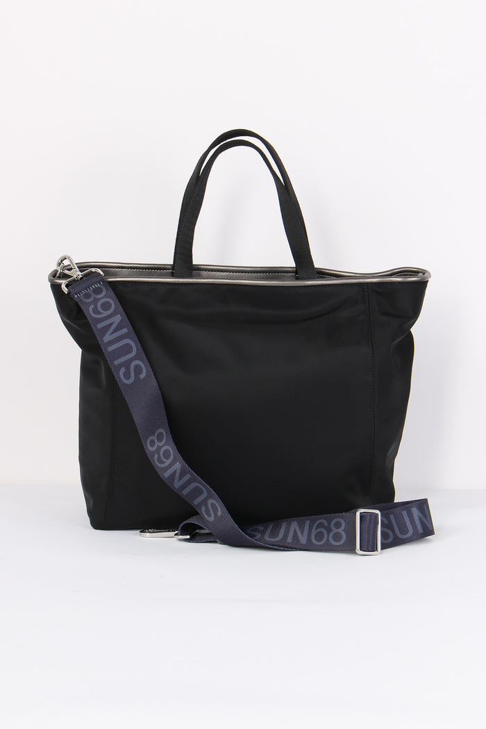 Borsa Jacqueline Logo Nero-3