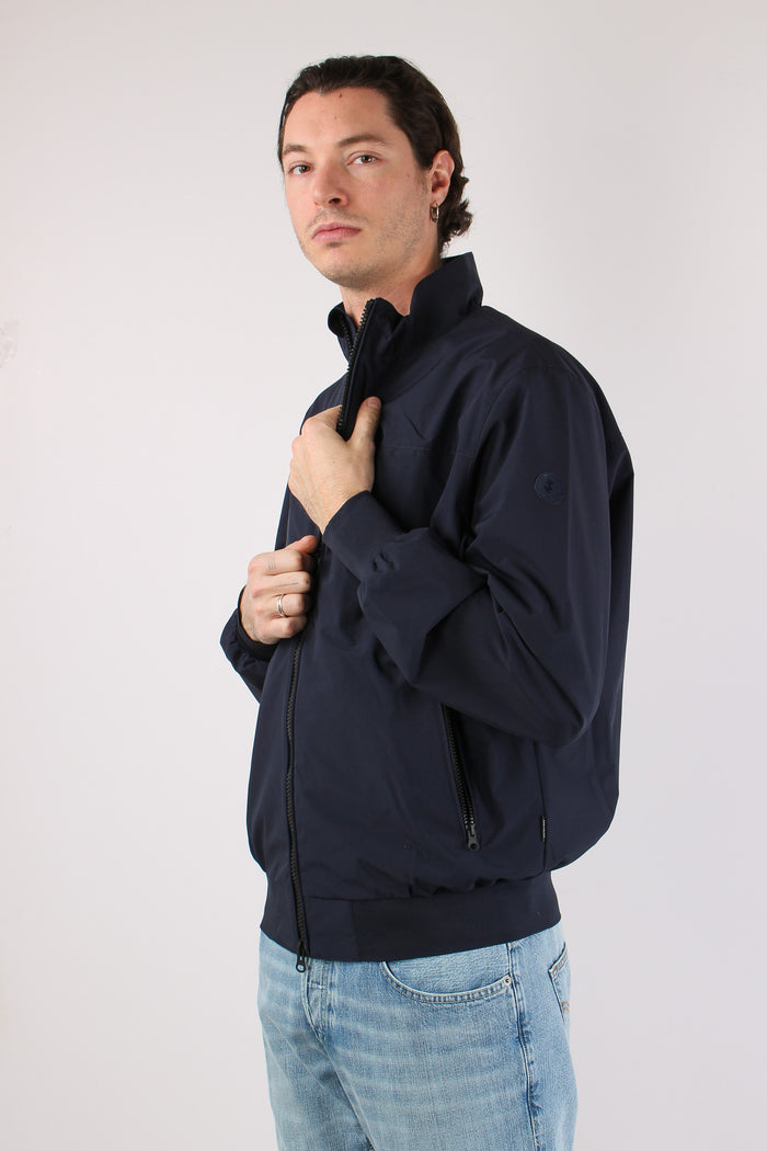 Finlay Giubbotto Corto Elastic Blue Black-3