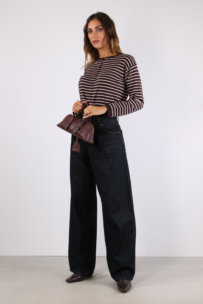 Zefiro Slouhy Denim Denim-5