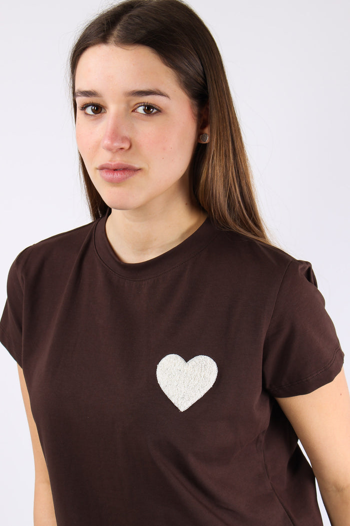 T-shirt Patch Cuore Moro-7