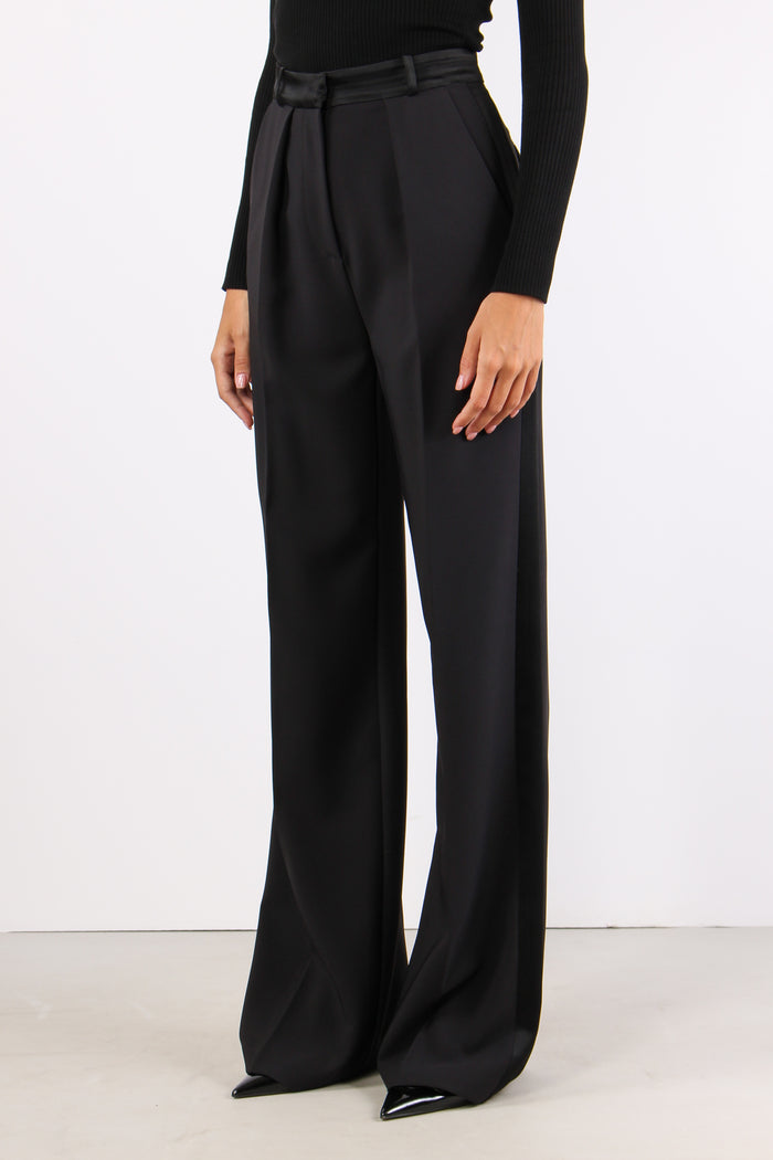 Pantalone Pences Banda Smoking Nero-3