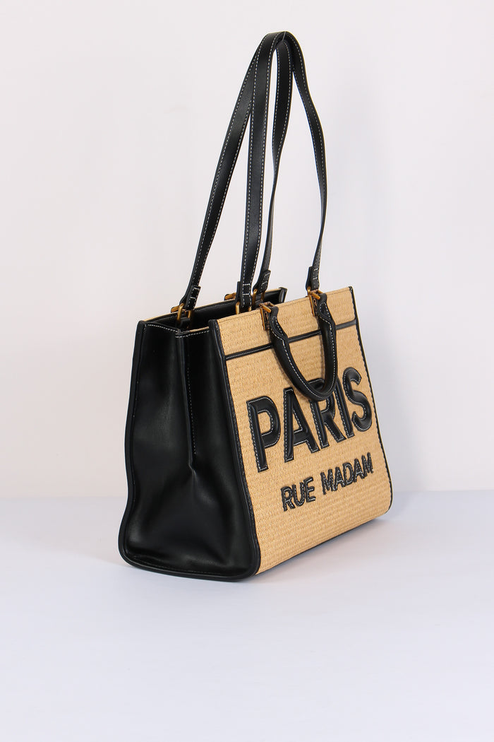 Shopping Rigida Paglia Straw Black-5