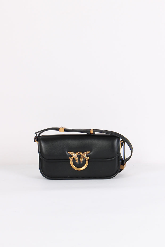 Baguette Love Box Vitello Nero/gold