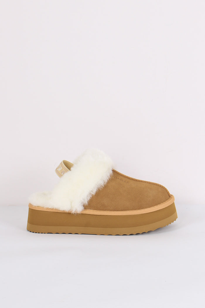 Eskimo Boots Elastico Logo Beige