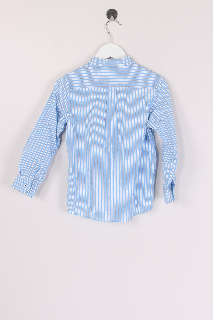 Camicia Lino Riga Azzurro/bianco-2