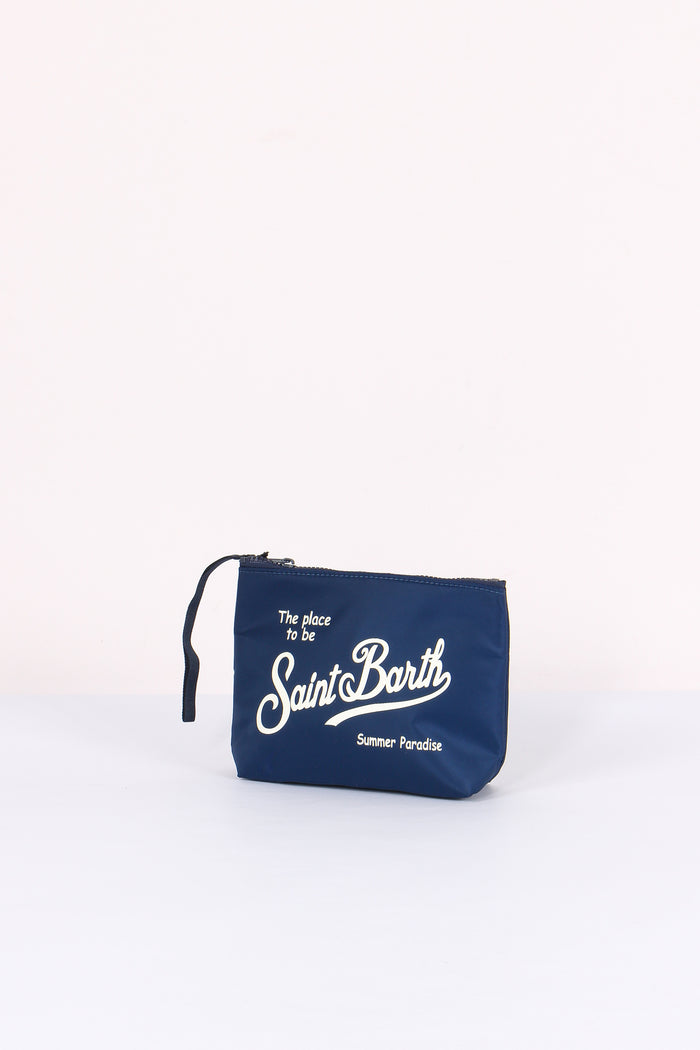 Aline Pochette Nylon Blue Navy-2