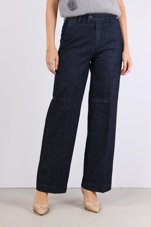 Denim Regular Taglio Vivo Denim-2