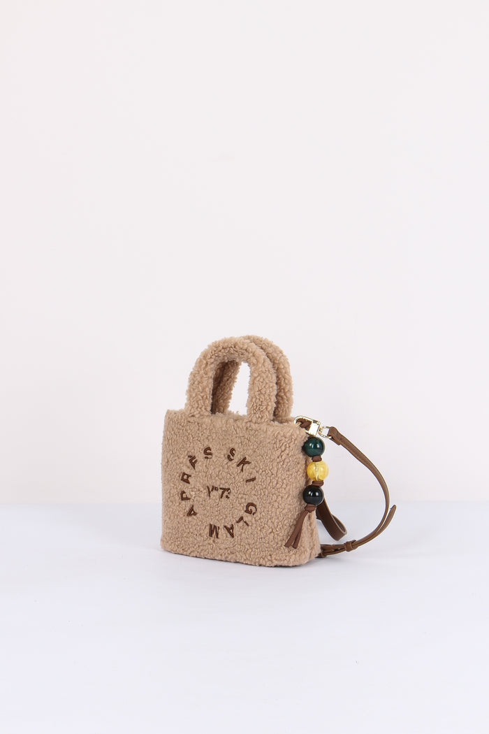 Ski Glam Mini Shopping Teddy Nocciola-2