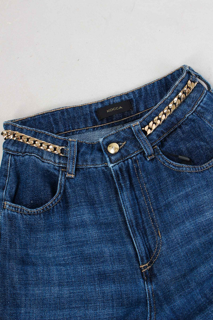 Lullucat Denim Palazzo Catena Denim Scuro-10