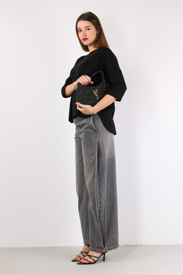 T-shirt Over Stondata Nero