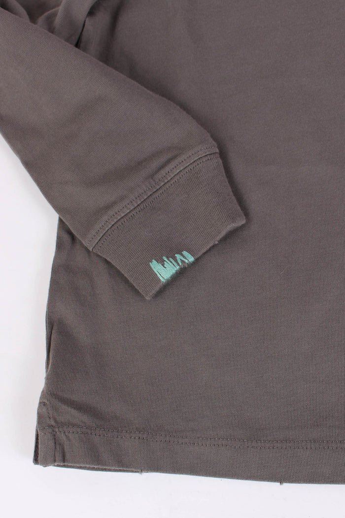 T-shirt Ml Logo Grigio-5