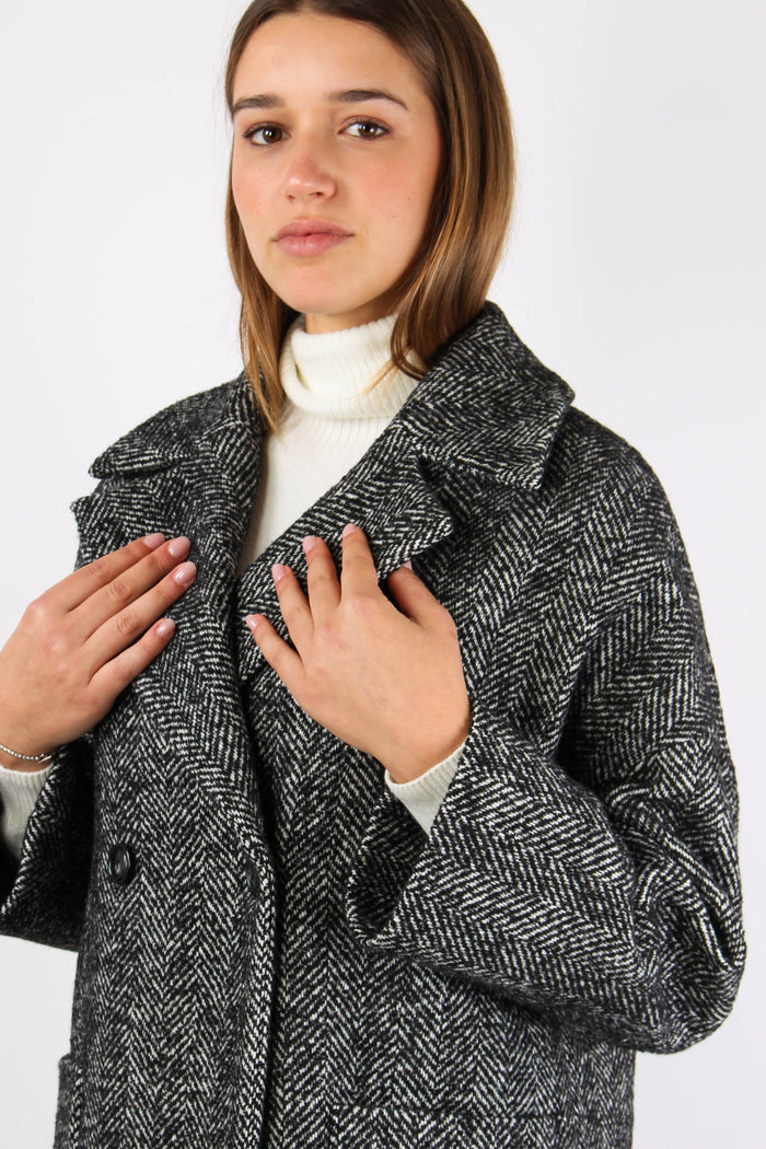 Caban Corto Resca Panna/nero-8