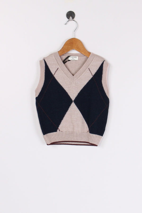 Gilet Losanga Tortora