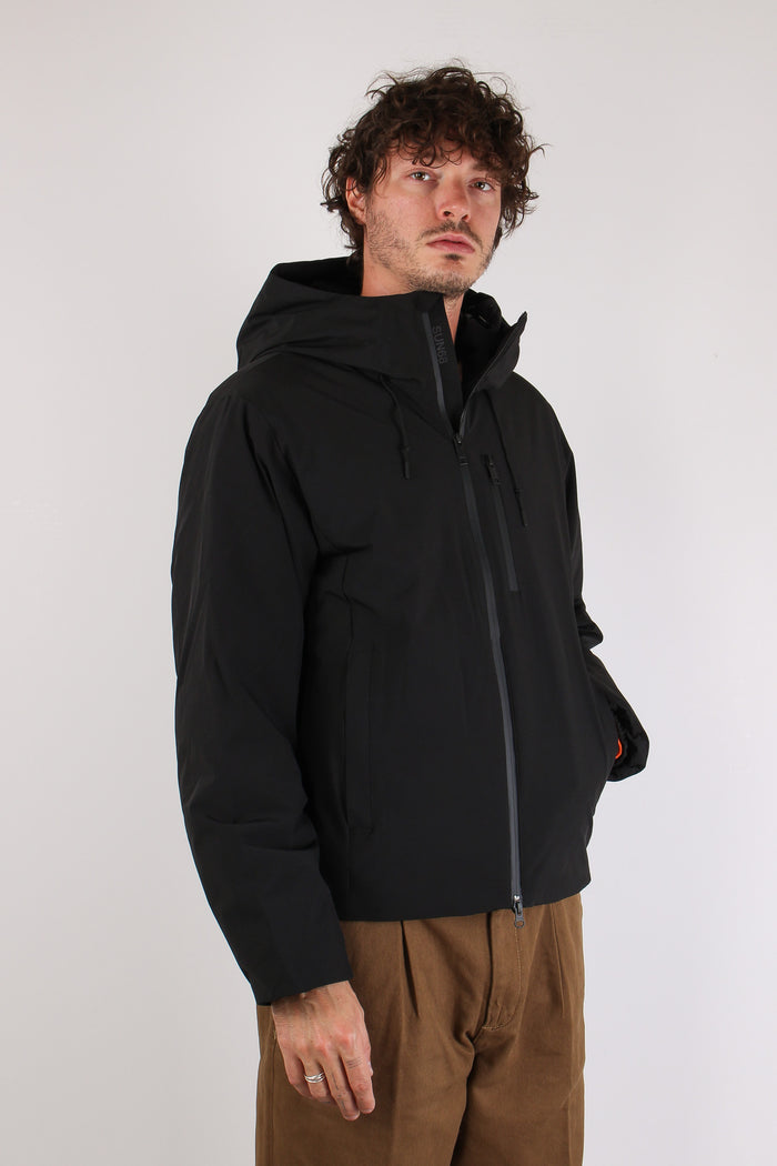 Giubbotto Tecnico Nylon Nero-6