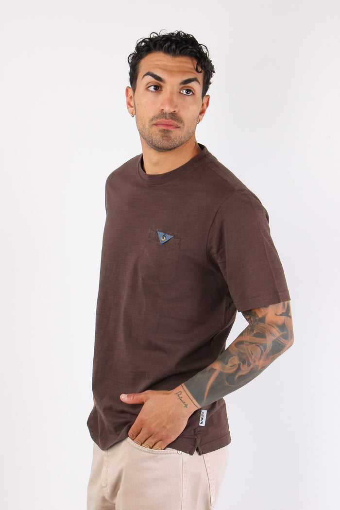 T-shirt Basica Taschino Moka-3