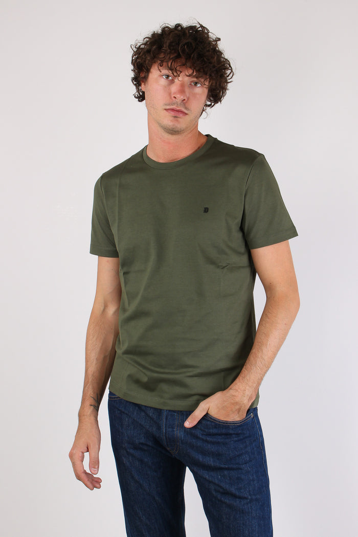 T-shirt Cotone Fiammato Bosco-2