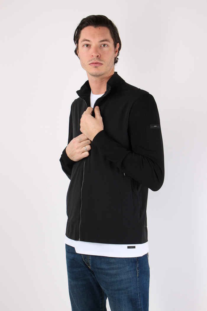 Giubbotto Bimateriale Black-3