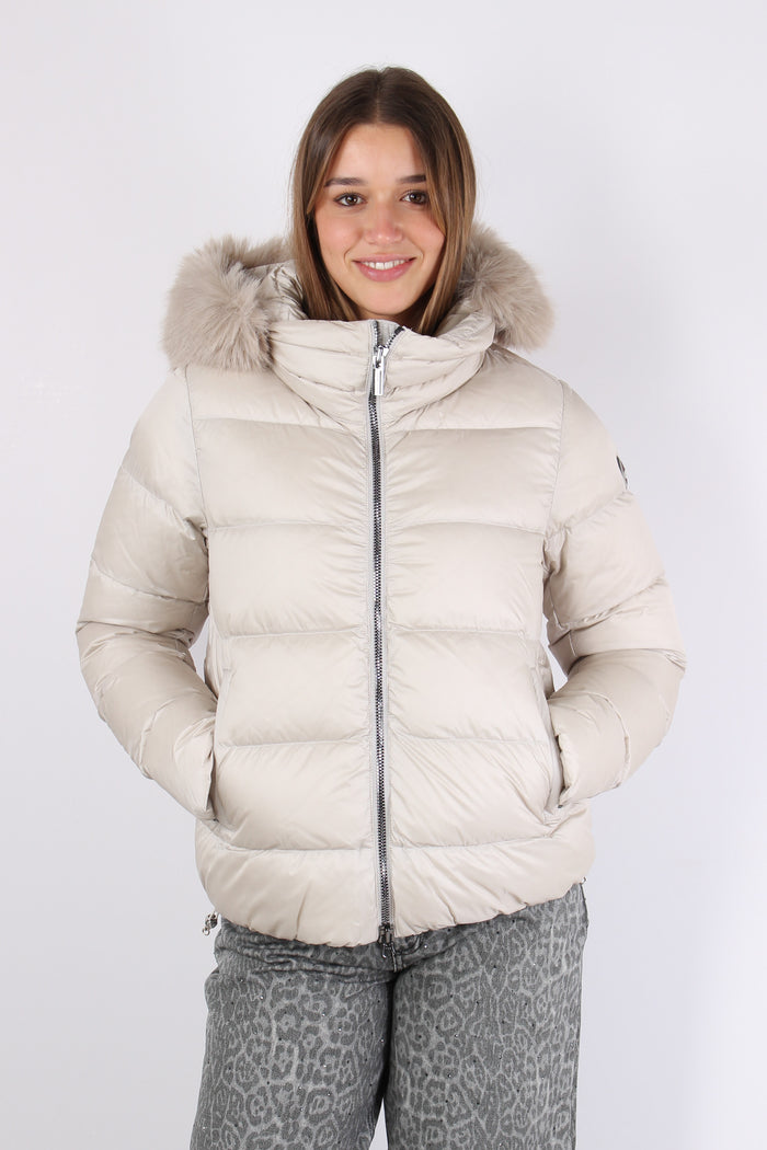 Piumino Over Ecopelliccia Canapa-3