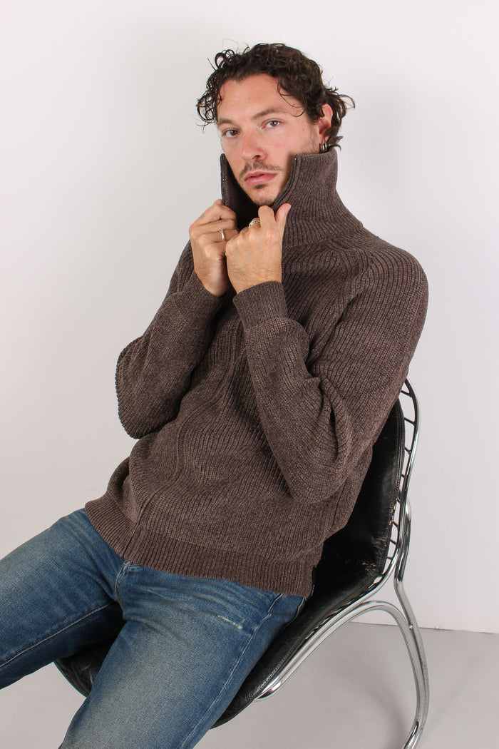 Collo Alto Costa Inglese Brown-4
