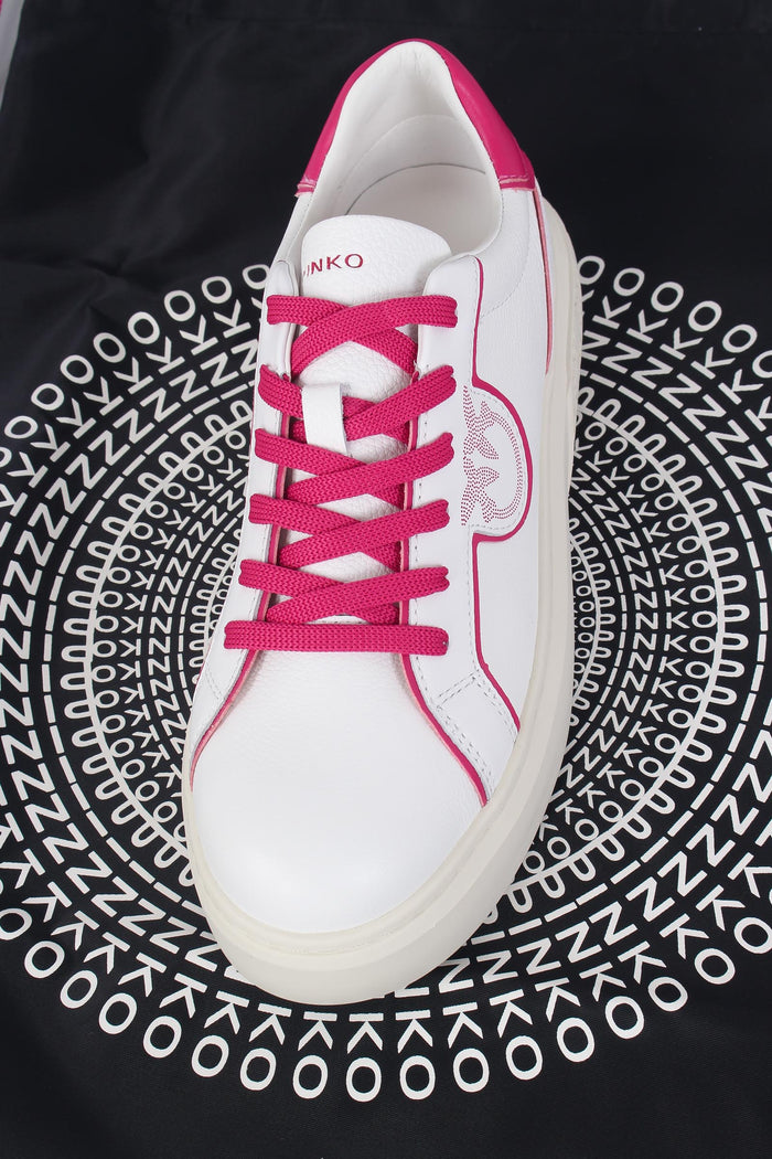 Yoko 01 Sneaker Leather White/pink-7
