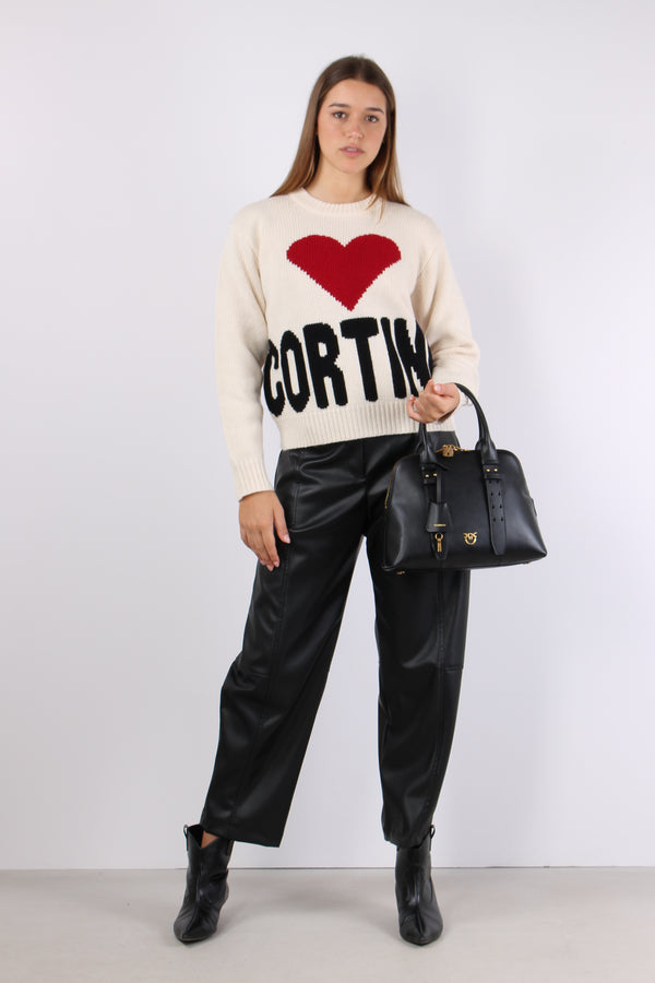 Girocollo Big Cortina Panna