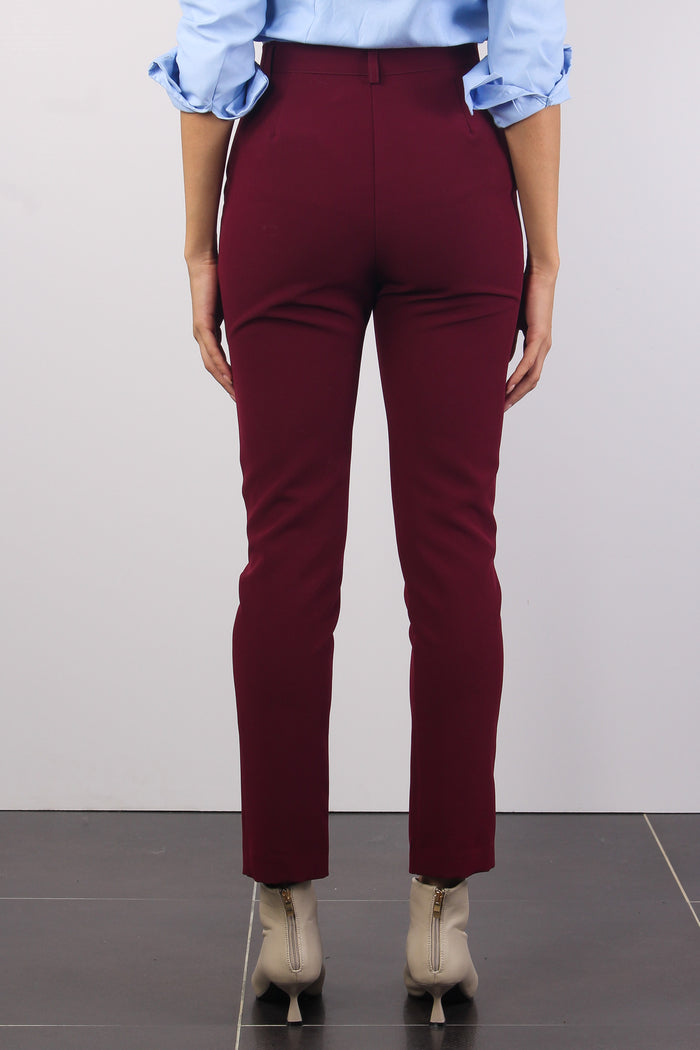 Pantalone New York Tecnico Bordeaux-3