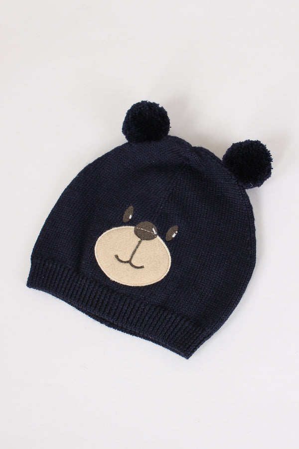 Cuffia Orso Blu Notte