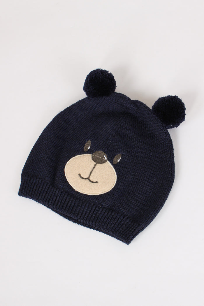 Cuffia Orso Blu Notte