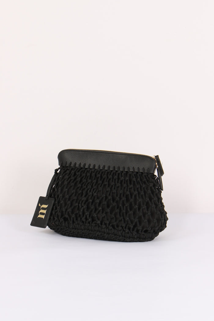 Panarea Pochette Rete Nero-2