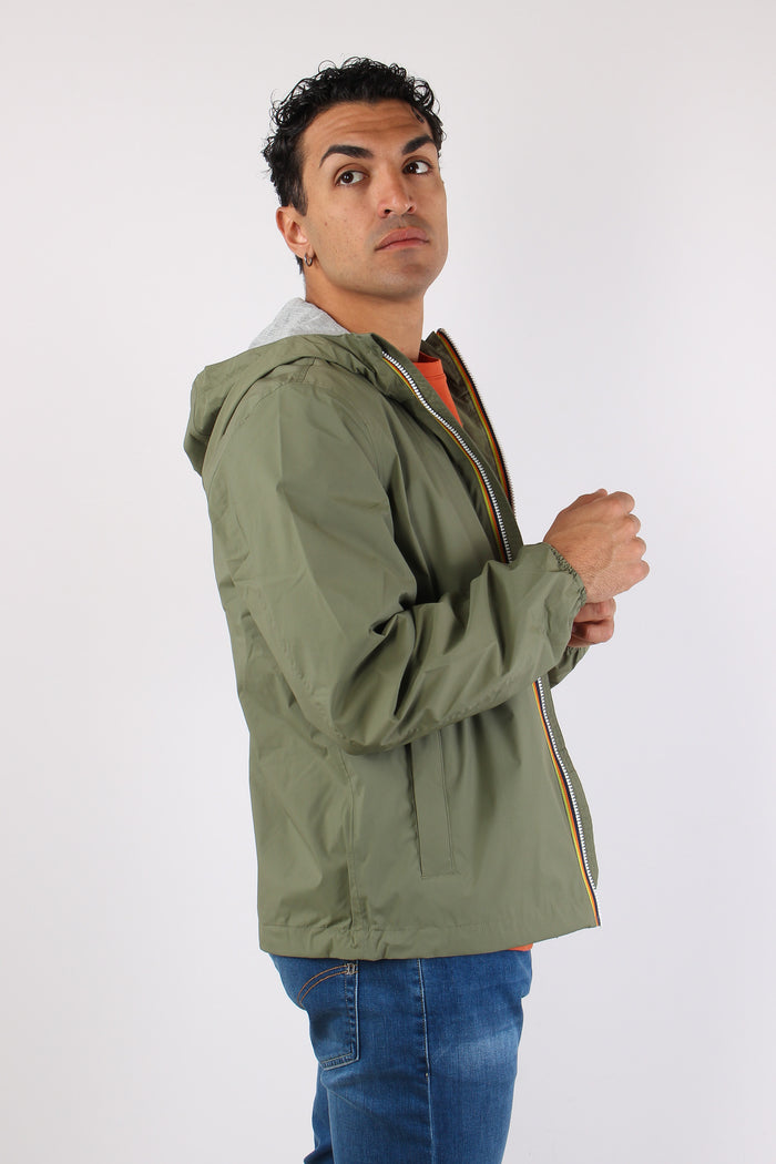 Giubbotto Cappuccio Stretch Green-7