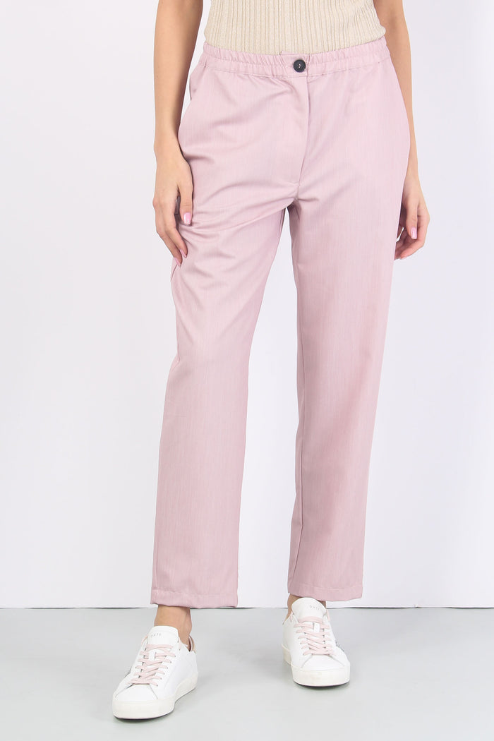 Pantalone Elastico Rosa-3