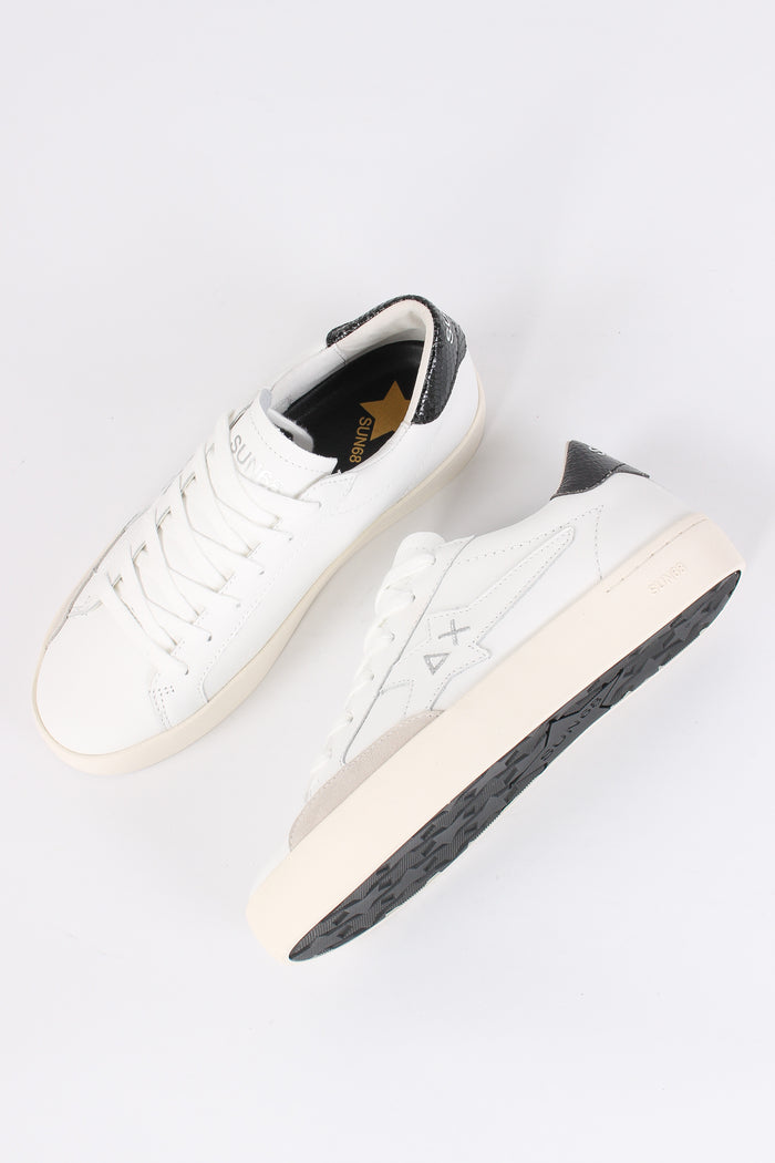 Sneakers Katy Leather Bianco/nero-2