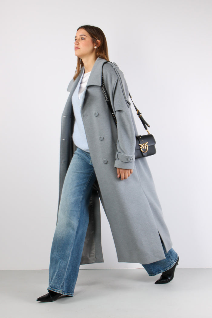 Cappotto Lungo Doppiopetto Grey-4
