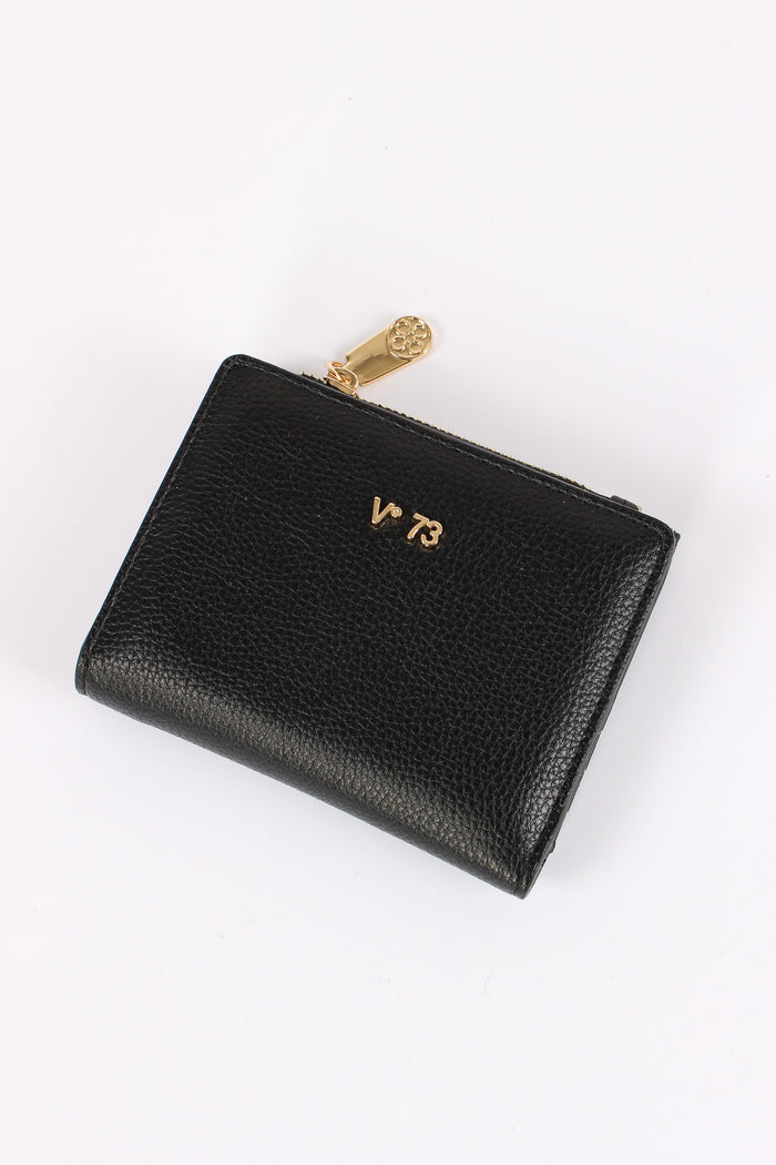Keira Portafoglio Small Zip Around Nero-5